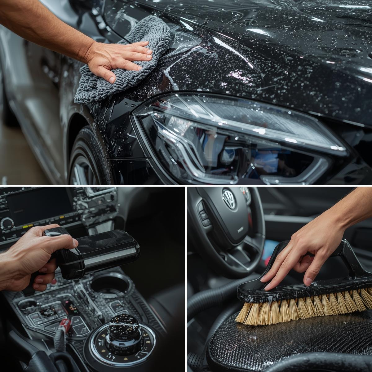 Wheel and tire detailing service at Shelroxxex Indianapolis